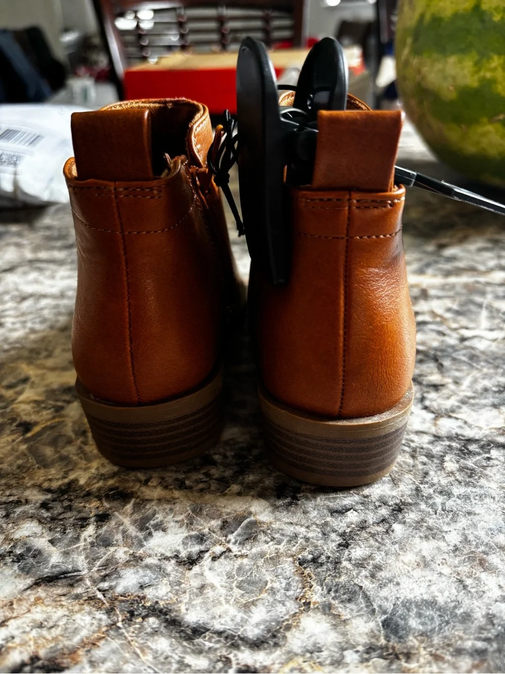 wonder nation Tan Chelsea Boots for Kids